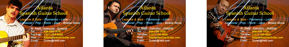 Atlanta Spanish Guitar School - Lessons and Sale