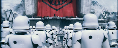 Image of the First Order gathering in Star Wars The Force Awakens