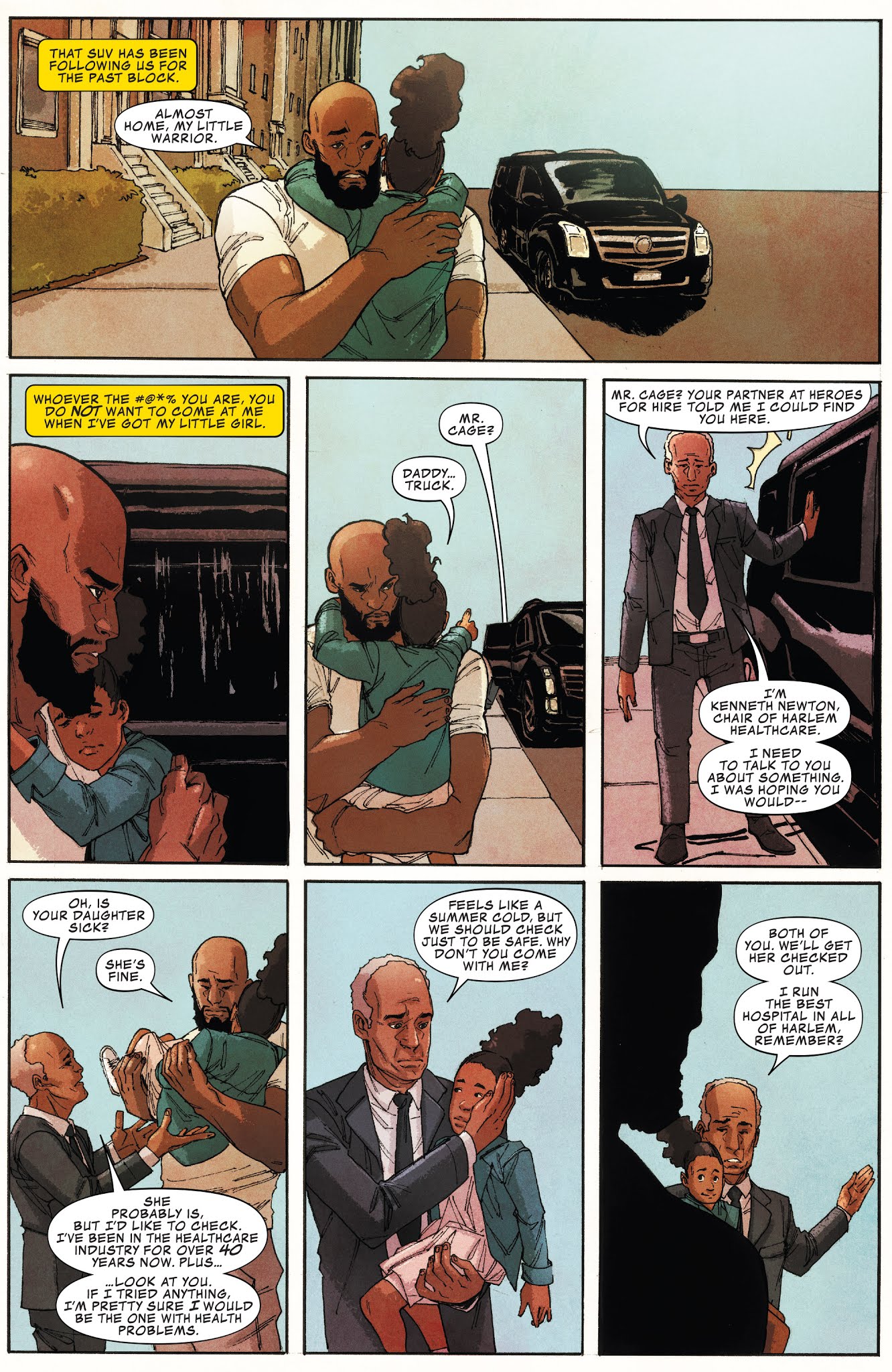 Read online Luke Cage: Marvel Digital Original comic -  Issue #1 - 10