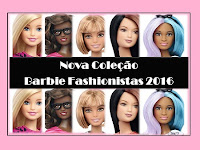Nova linha barbie fashionista 2016 Barbie baixinha com detalhes Nova linha barbie fashionista 2016 Barbie baixinha com detalhes