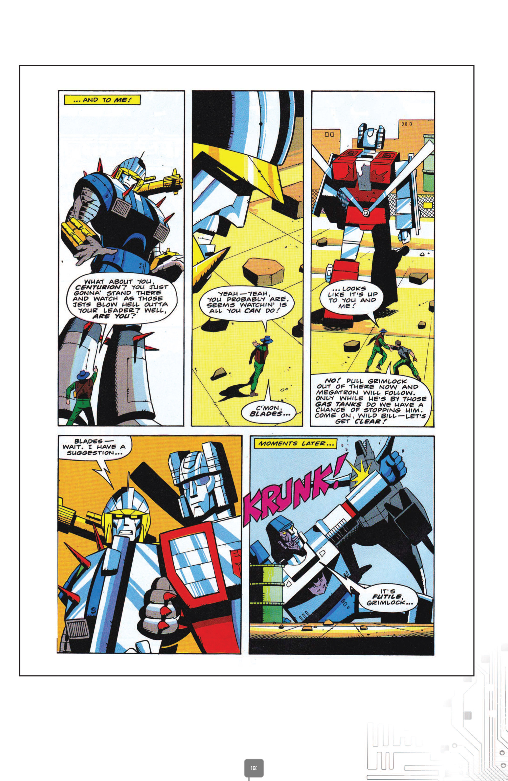 Read online The Transformers Classics UK comic -  Issue # TPB 4 - 168
