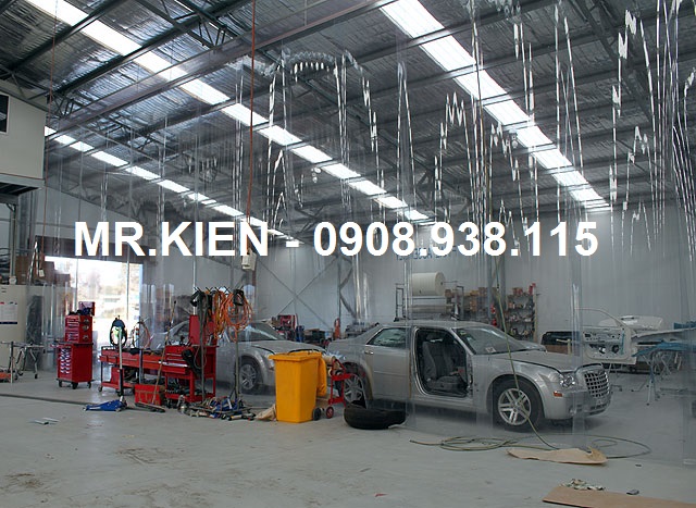 MÀN NHỰA PVC VÁCH NGĂN GARAGE SƠN XE Ô TÔ MÀN NHỰA PVC VÁCH NGĂN GARAGE SƠN XE Ô TÔ