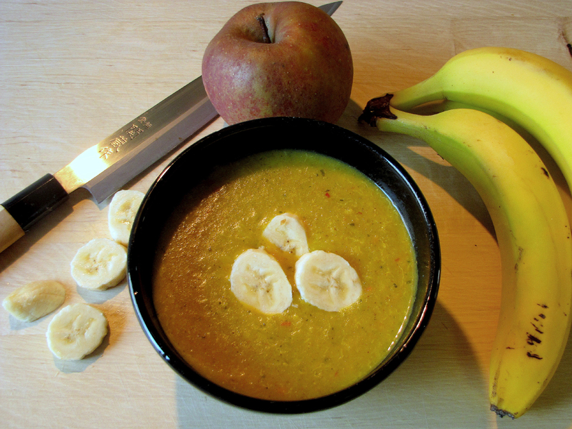 Genussbereit: Aus der Gichtküche: Curry-Suppe mit Bananen nach Klaus Gorzny