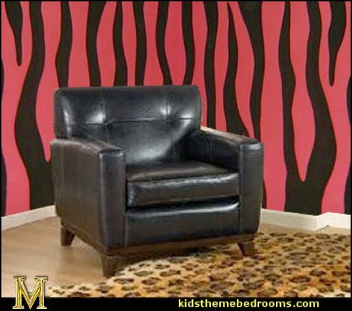wild animal print decorating ideas-maries manor theme bedrooms