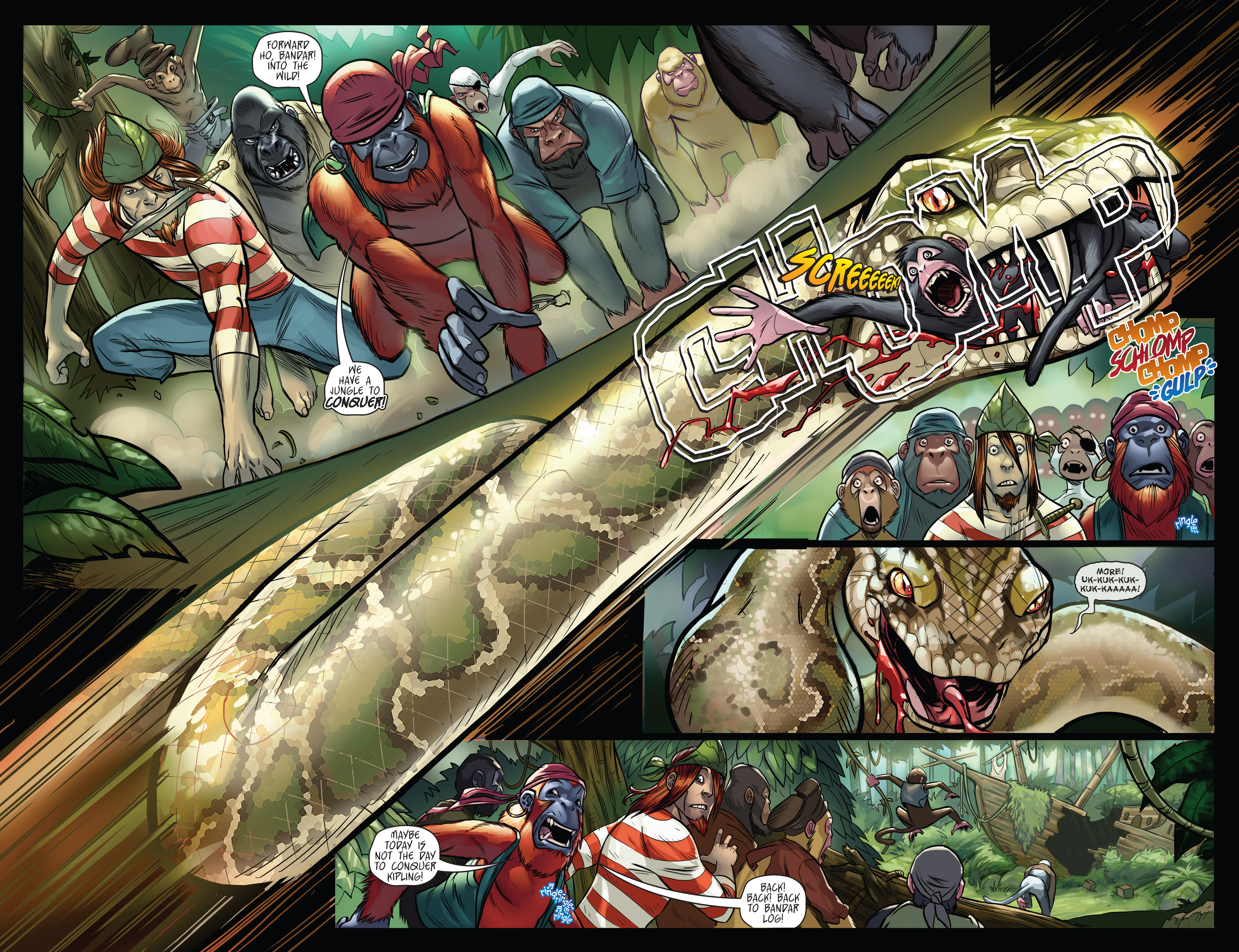 Grimm Fairy Tales presents The Jungle Book: Fall of the Wild issue 1 - Page 11