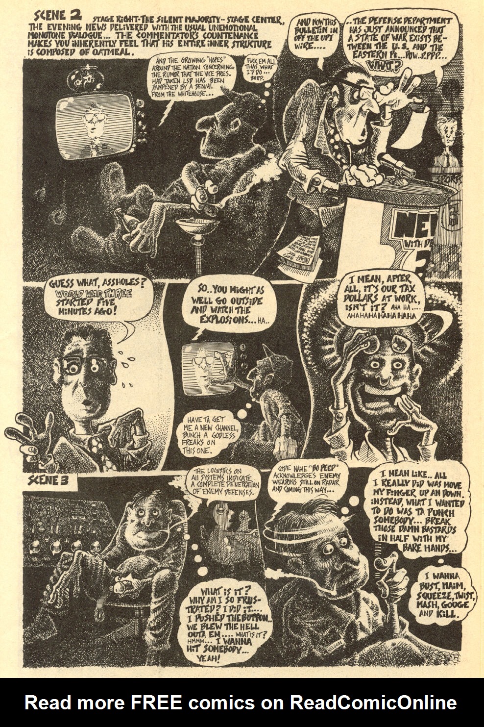 Read online Hydrogen Bomb Funnies comic -  Issue # Full - 46