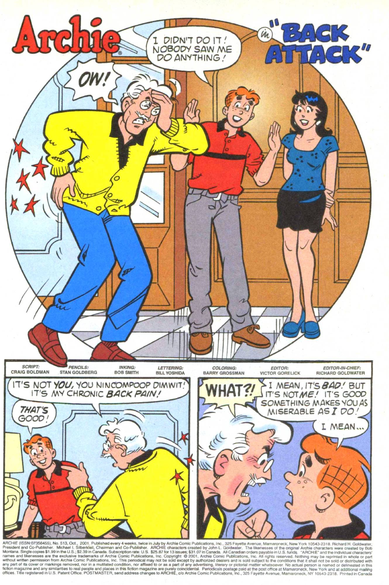 Read online Archie (1960) comic -  Issue #513 - 3