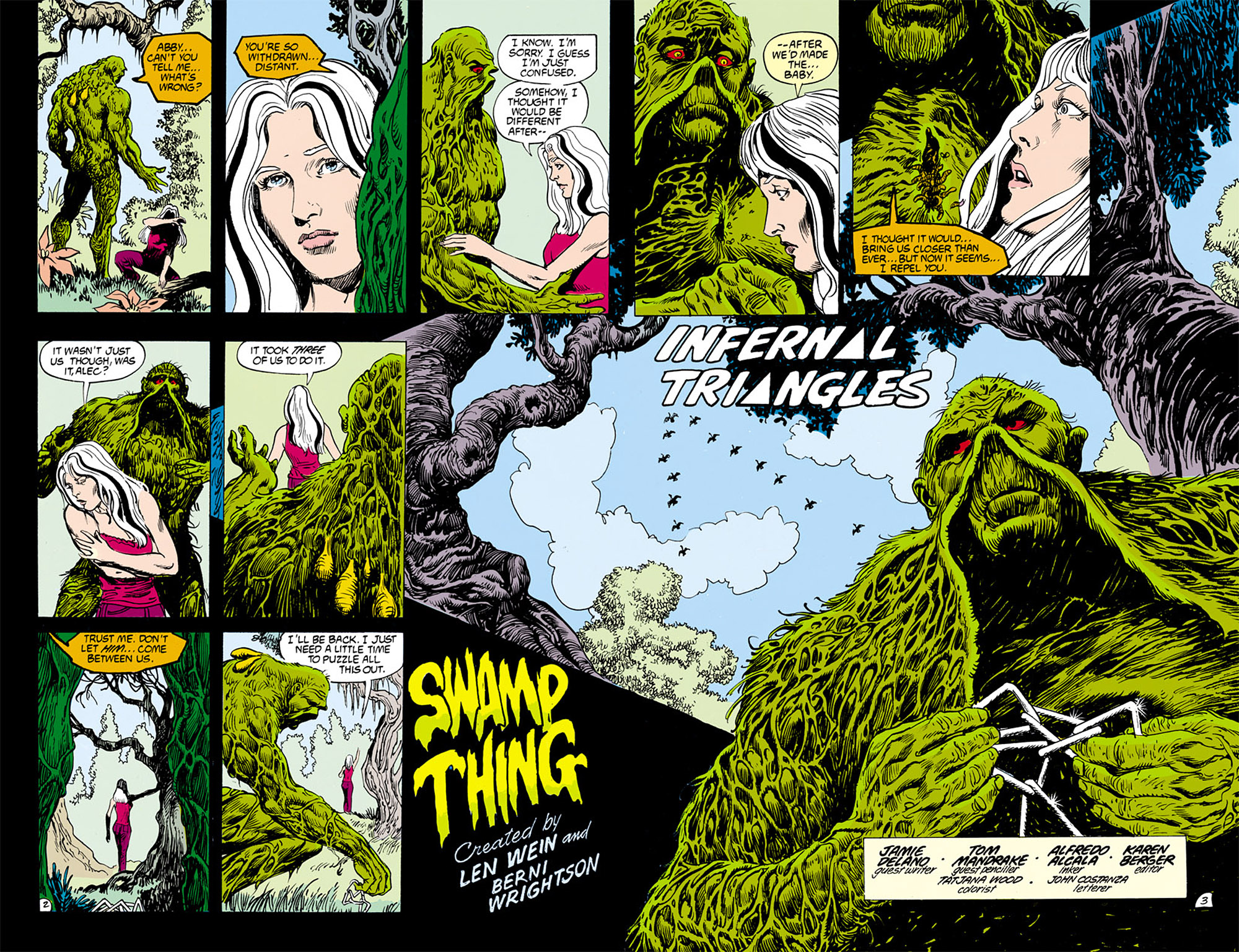 Swamp Thing (1982) Issue #77 #85 - English 3