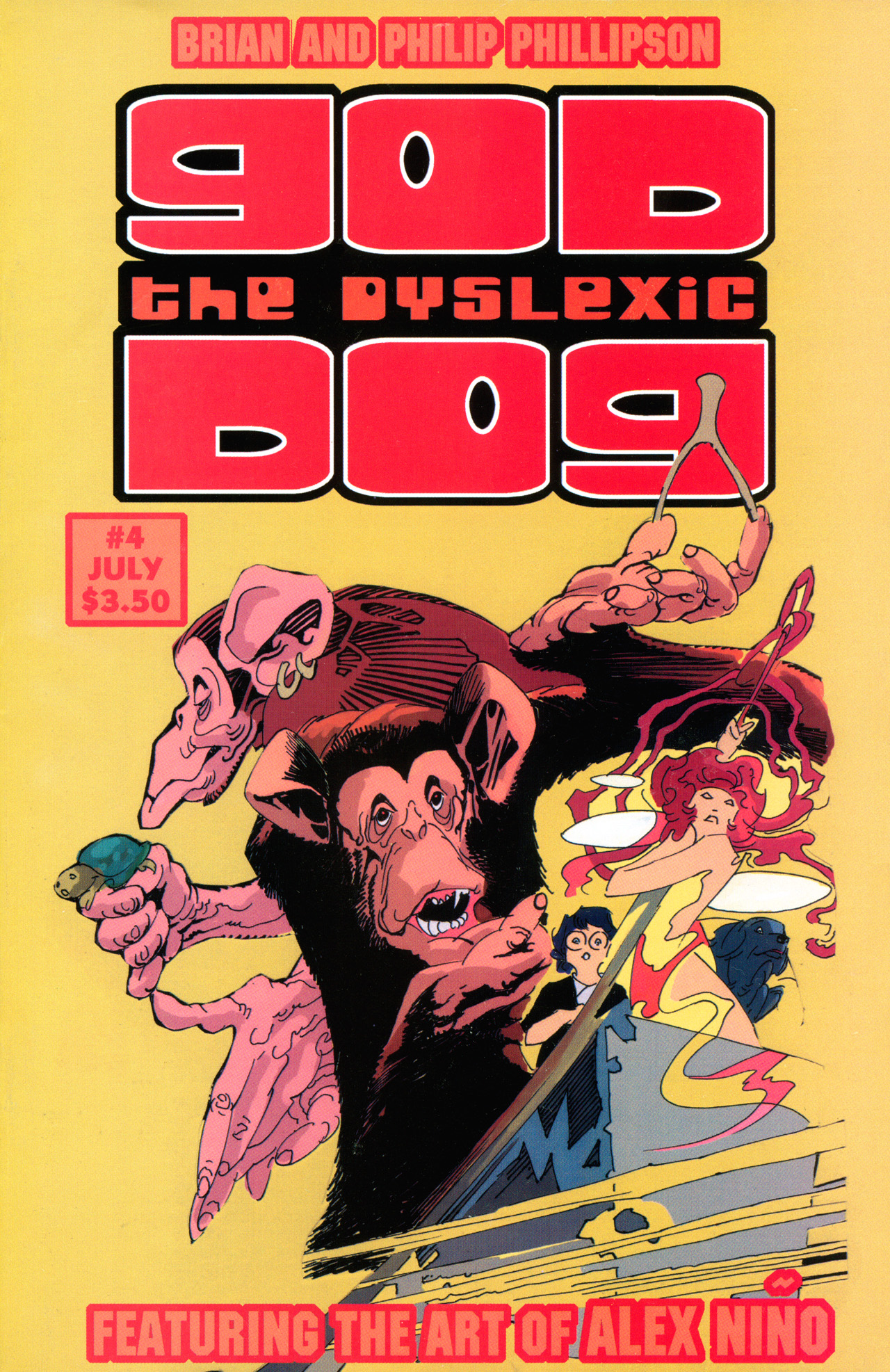 Read online God the Dyslexic Dog comic -  Issue #4 - 1