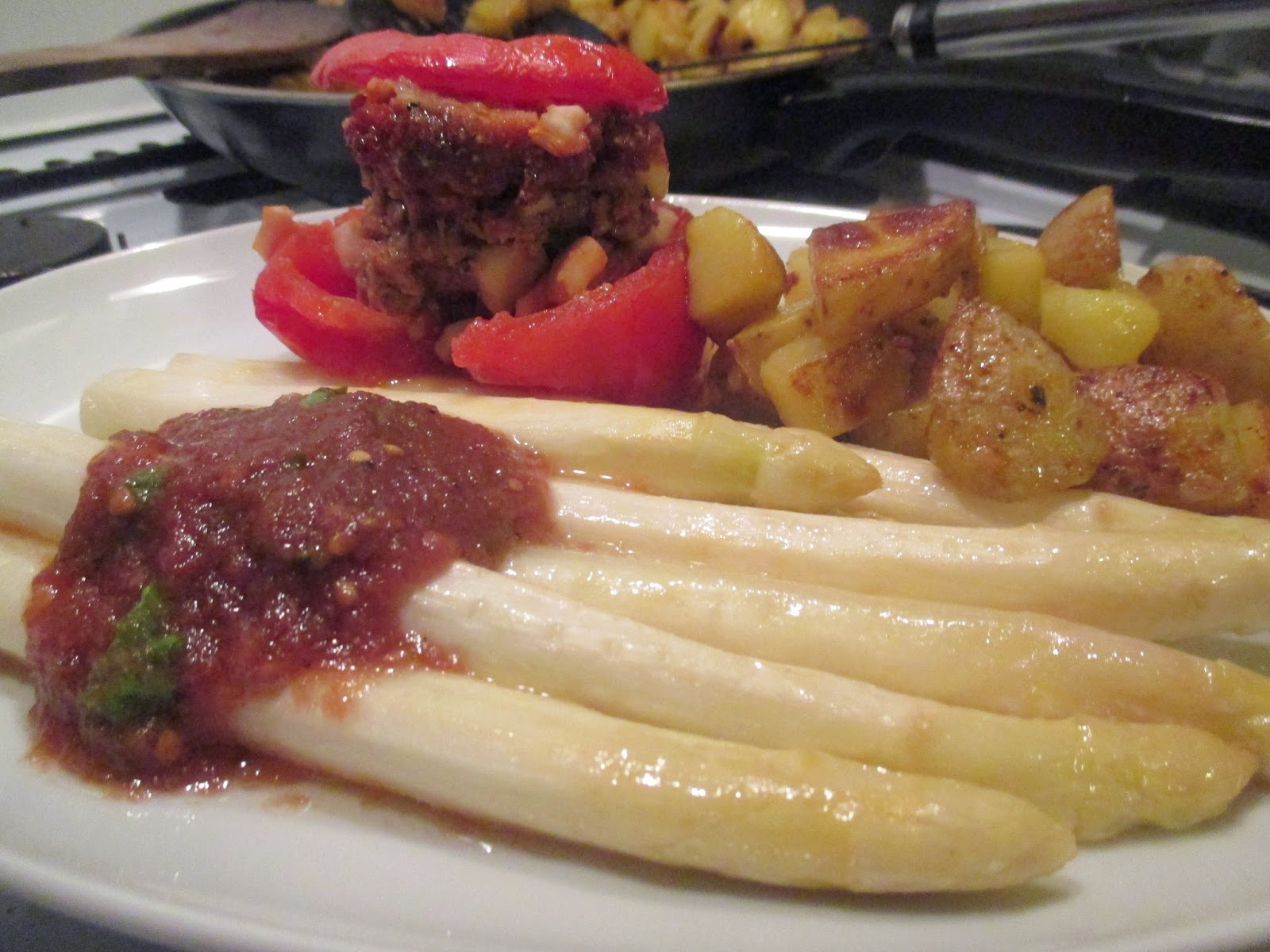 Butterspargel mit Tomaten Balsamico Dressing – glatzkoch.de
