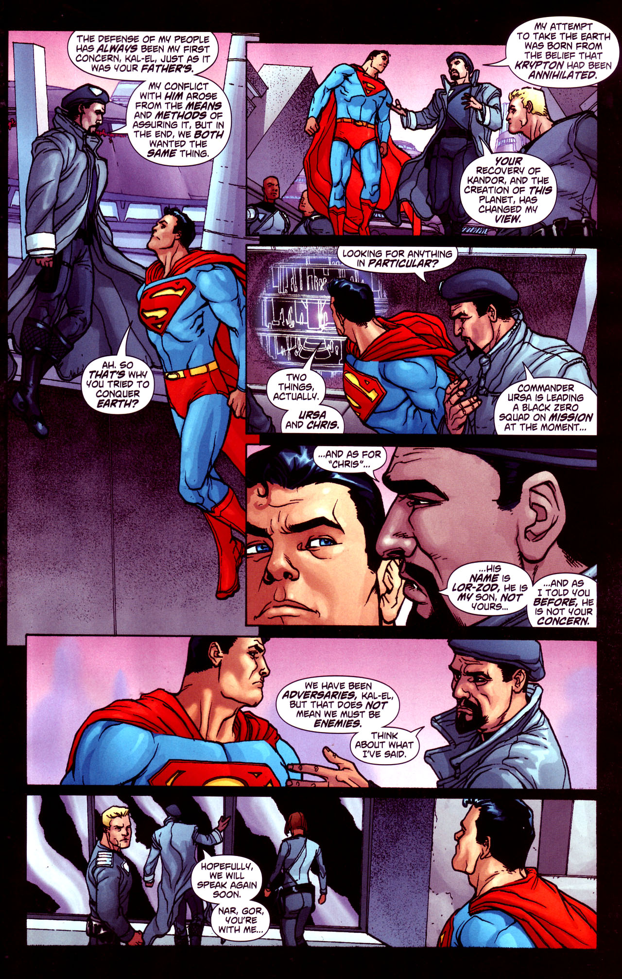 Read online Superman: World of New Krypton comic -  Issue #1 - 16