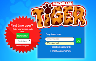 Código de acceso y registro como usuario para Tiger Digital
