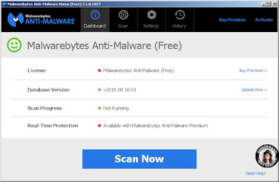 scan with Malwarebytes- Anti Malware