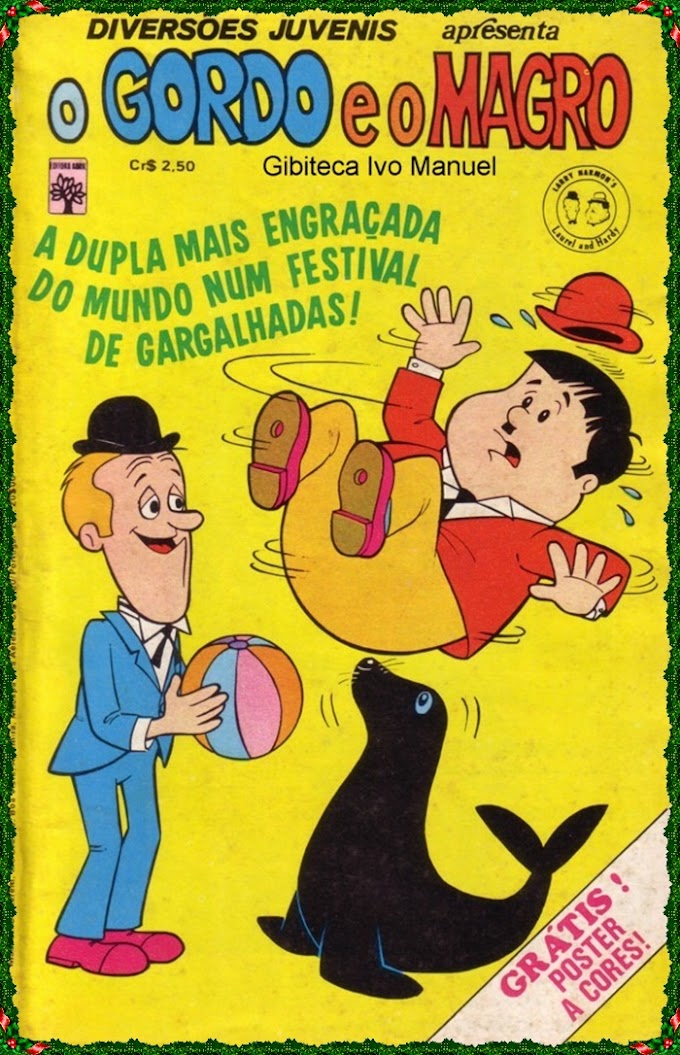O GORDO E O MAGRO-CAPAS DE GIBI COVERS COMICS