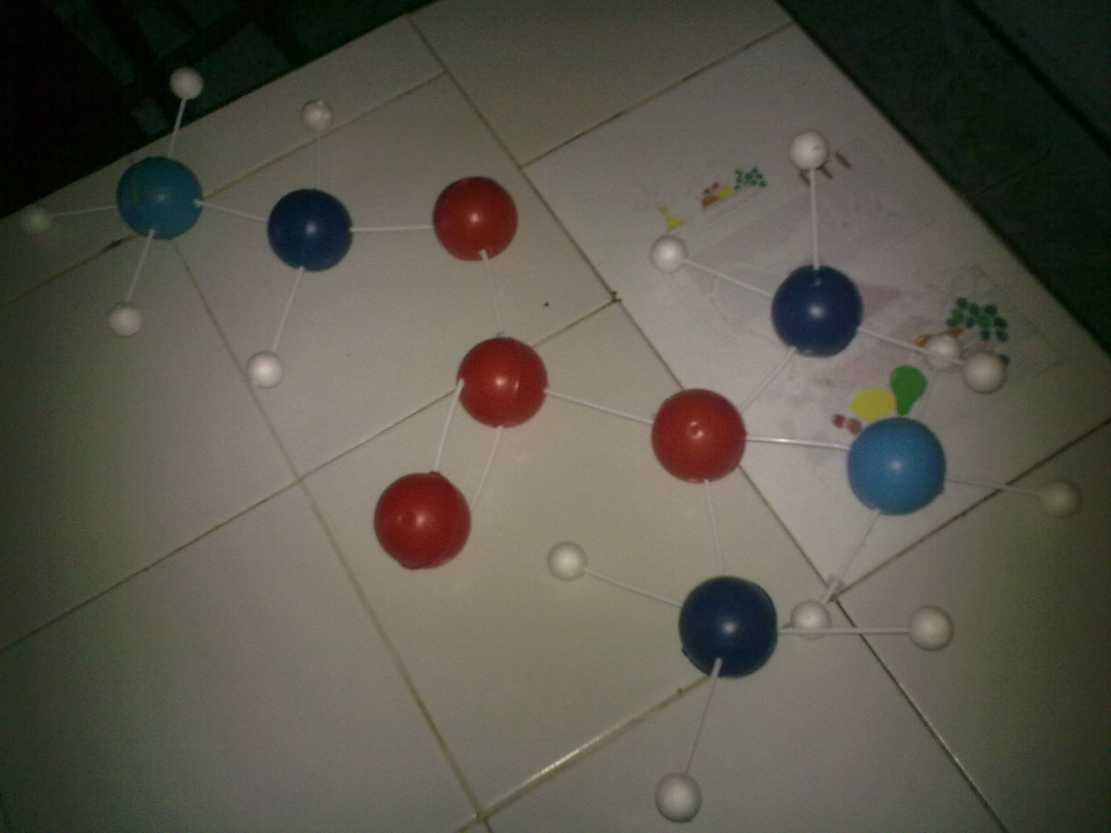 quimica: examen de modelos tridimensionales, SERGIO ALAN PIÑA MOREALES ...