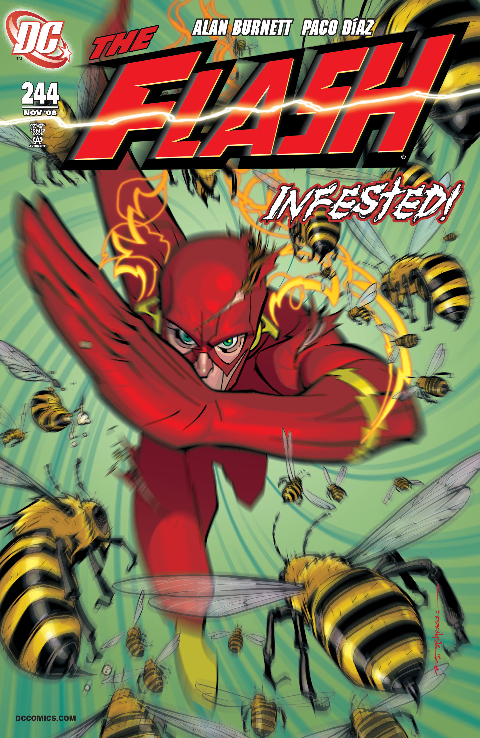 Read online The Flash (1987) comic -  Issue #244 - 1