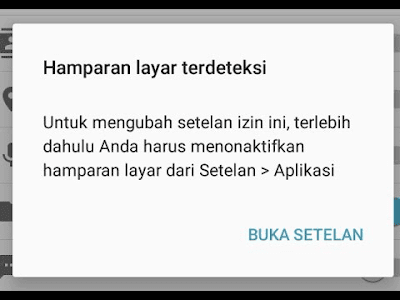 Hamparan Layar Terdeteksi Hamparan Layar Terdeteksi
