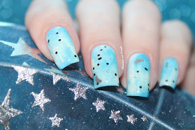 Blue Sky Nail Art