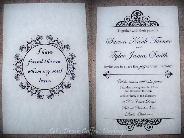 Rsvp instant invite weddbook douglasbaseball Let's Drink Coffee, Darling: Our Wedding Stationery