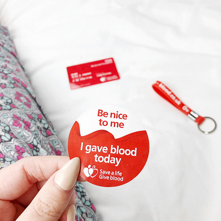 Give blood UK