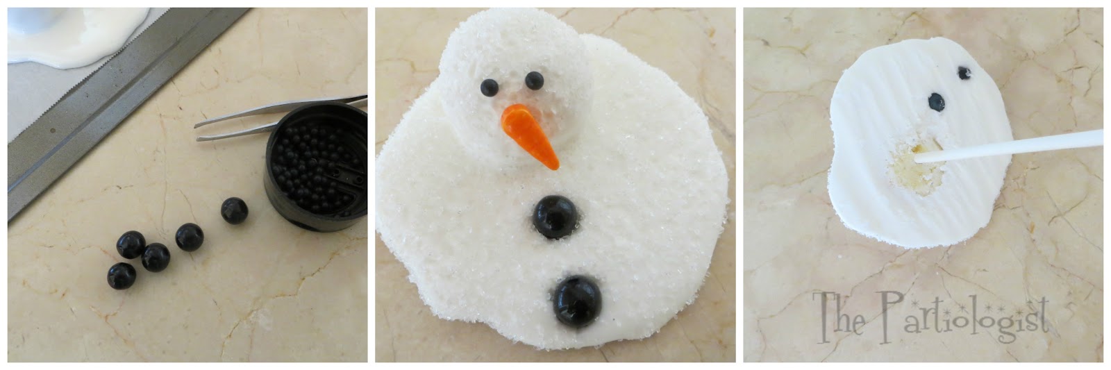 Pop Up Melting Snowman Craft for Kids