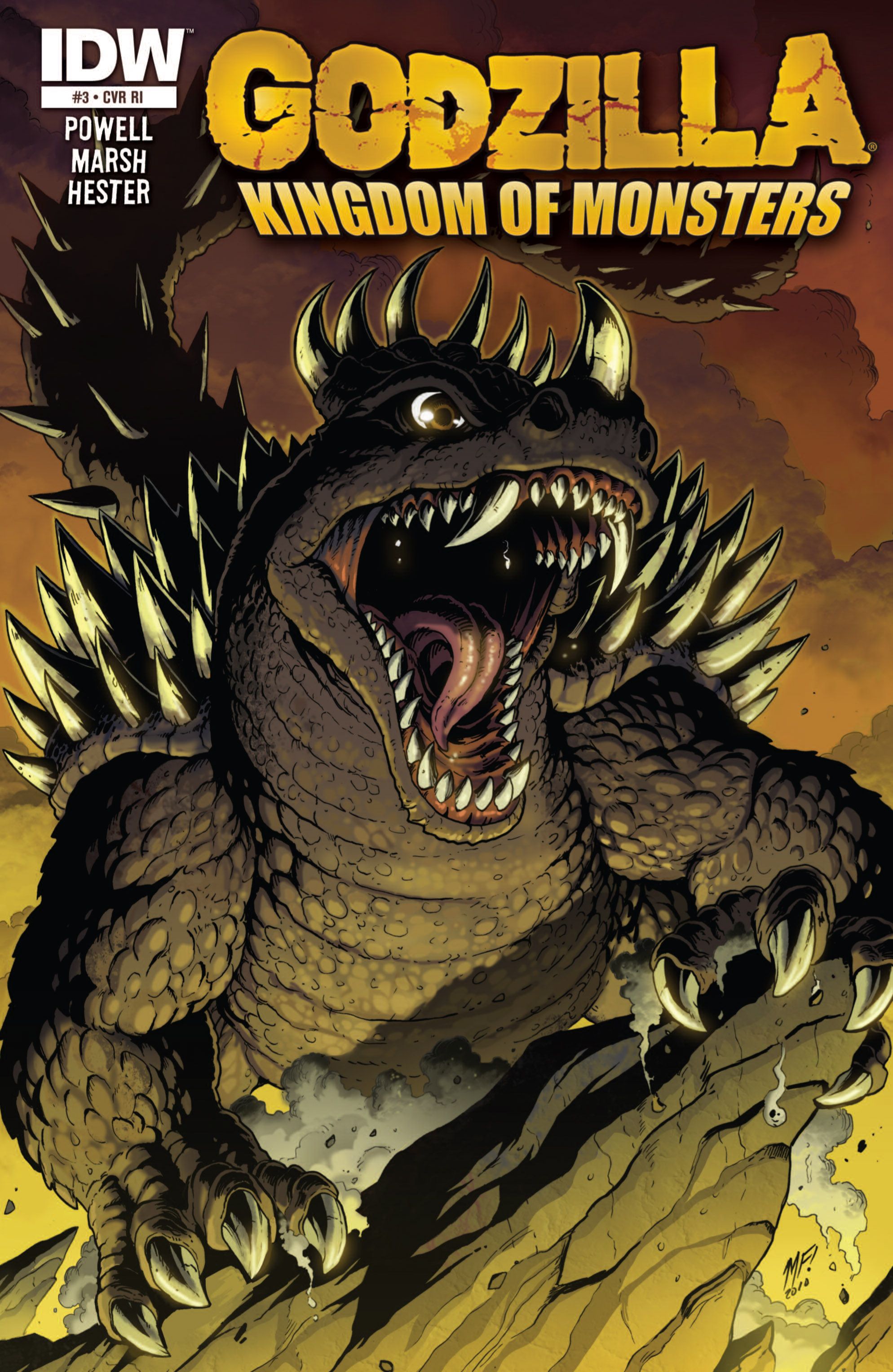 Read online Godzilla: Kingdom of Monsters comic -  Issue #3 - 3