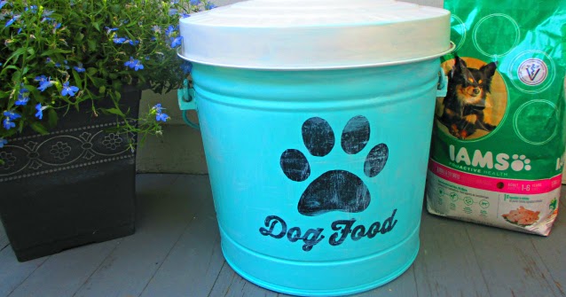 DIY Dog Food Storage Container - The Boondocks Blog