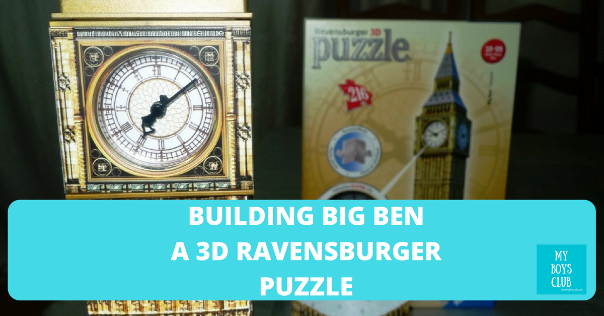 Building Big Ben - a Ravensburger Puzzle (REVIEW)