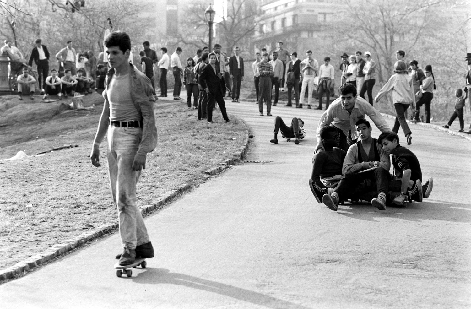 Скейтеры Америка 1960
