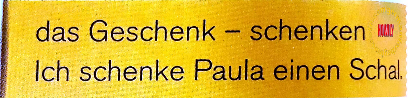 schenken Geschenk schenken Geschenk