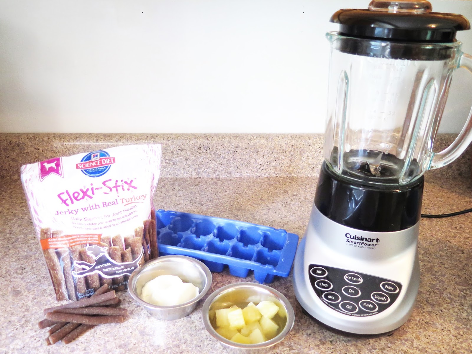 Dogs Luv Us and We Luv Them Dog Treats Frozen Pineapple Yogurt Jerky