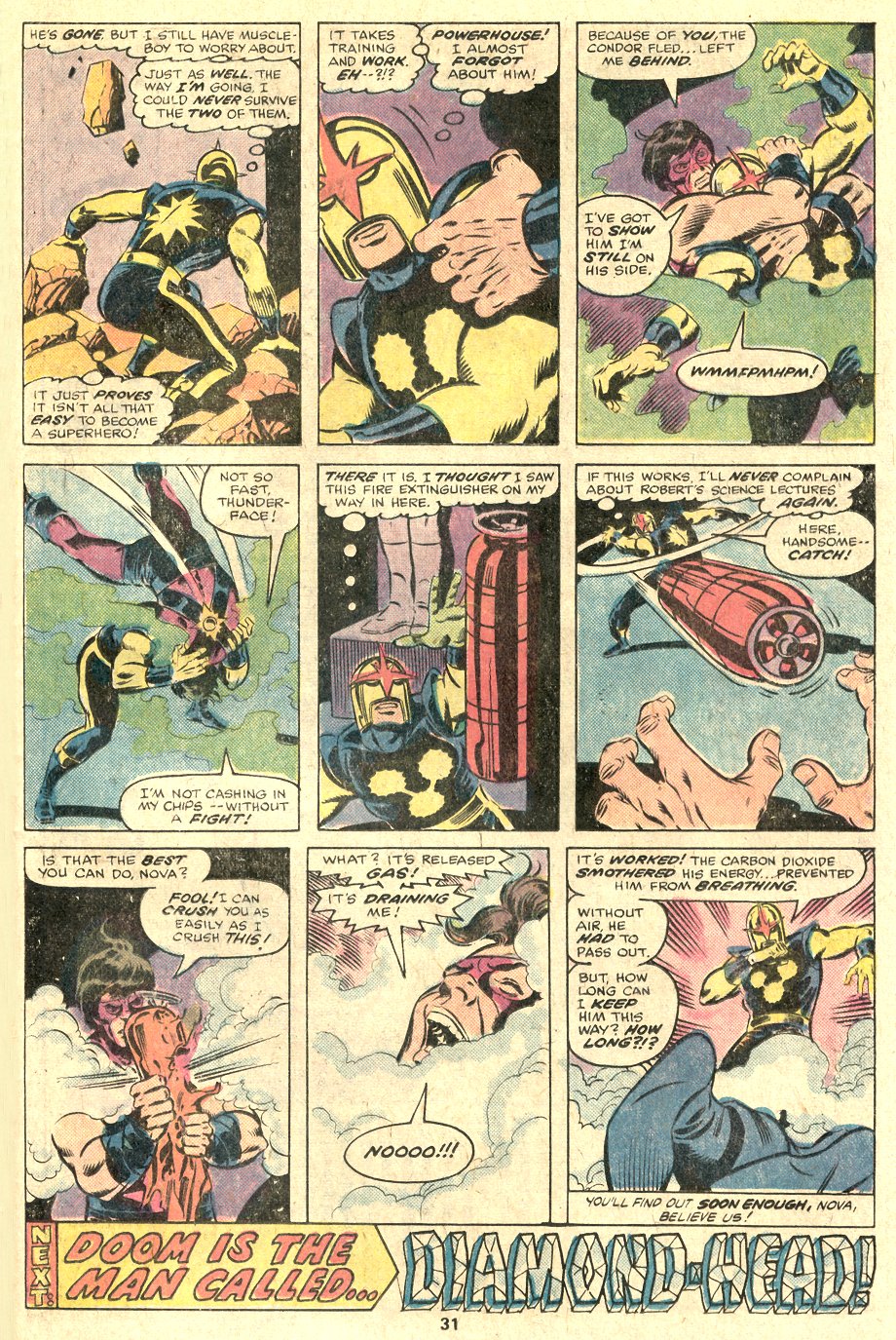 Read online Nova (1976) comic -  Issue #2 - 20