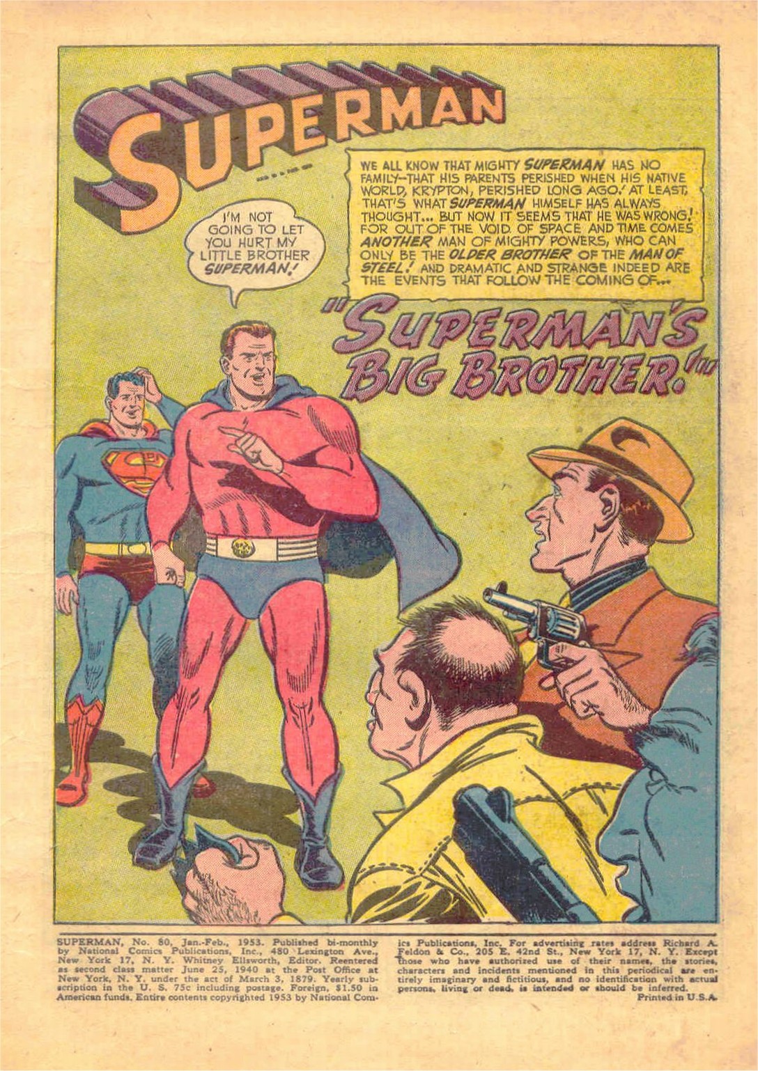 Read online Superman (1939) comic -  Issue #80 - 2