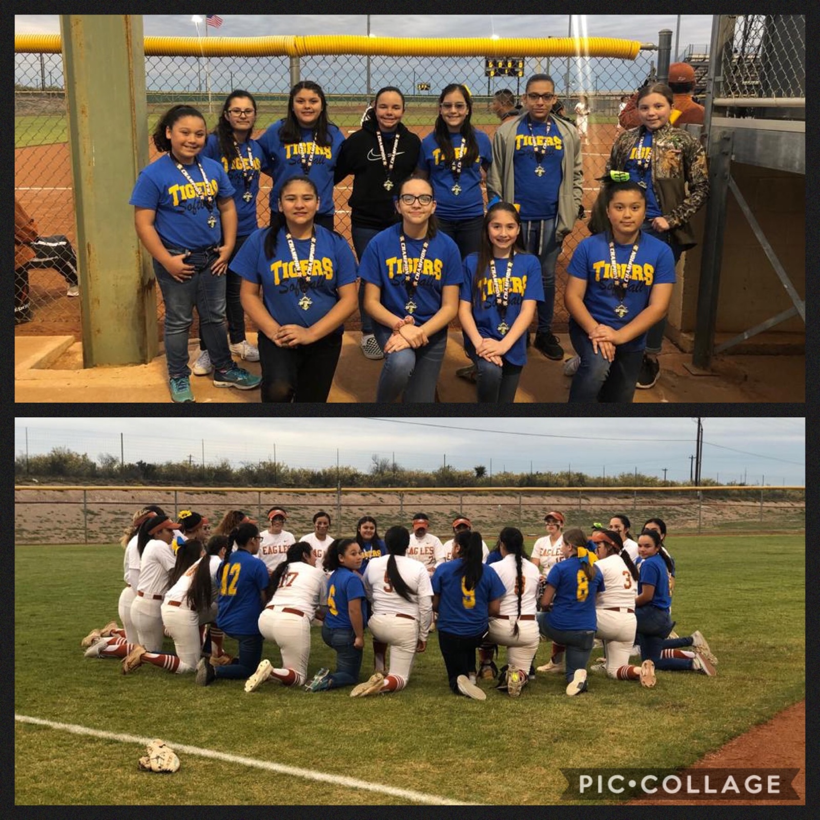 Eagle Pass ISD iVision Tigers Hit the Mound with Eagles