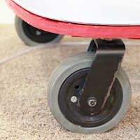 photo of larger walker wheel