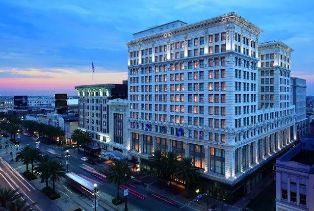 The Ritz-Carlton, New Orleans is set within a historic building in the heart of the French Quarter and offers luxury hotel amenities including a spa.