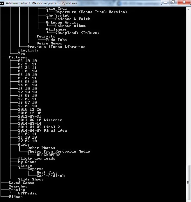 DT228 Mark Twomey Portfolio Operating Systems 1 Lab 2 DOS Commands