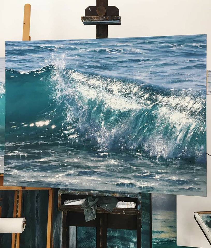 pictuREflection Modern marine painter Irina Cumberland