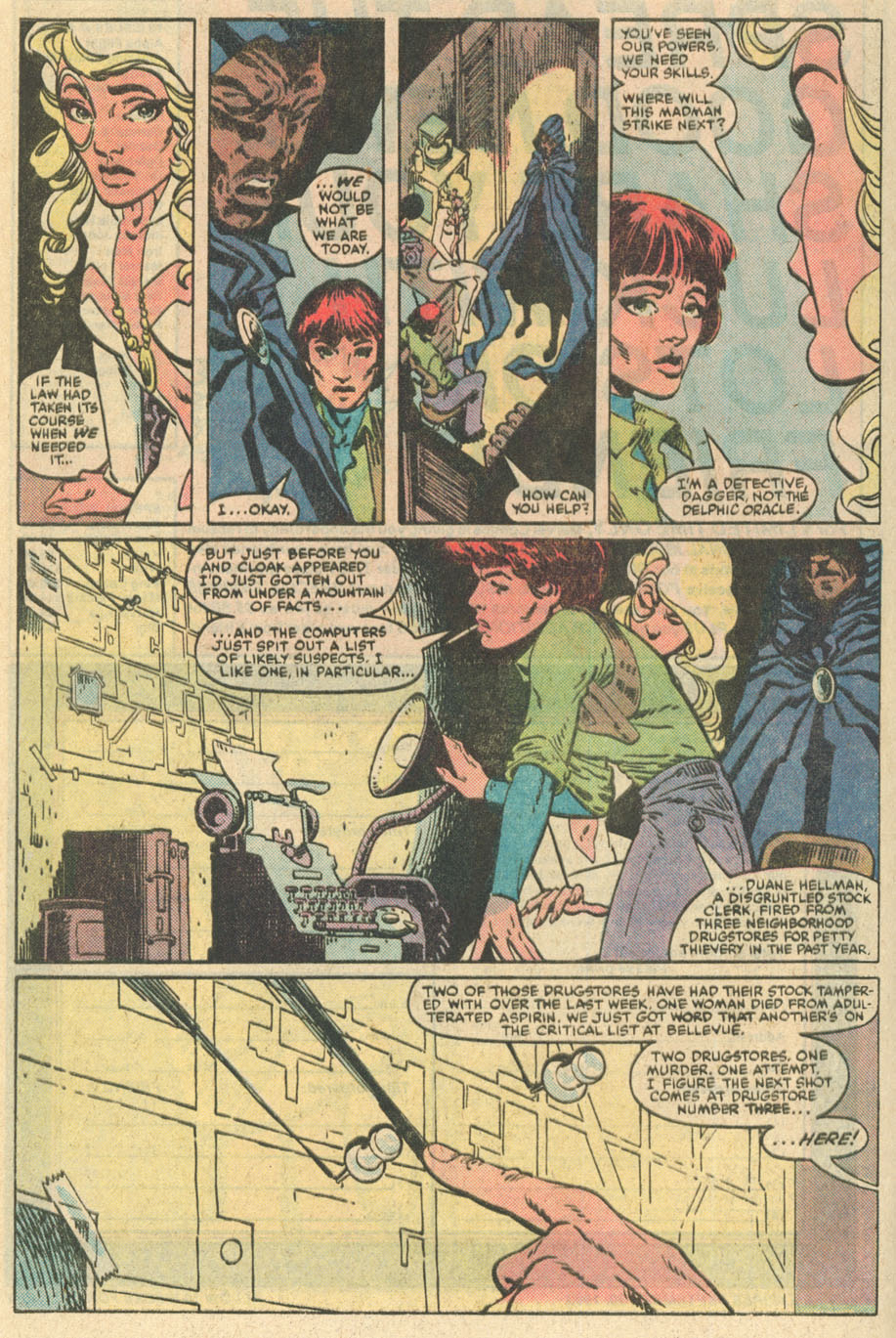 Read online Cloak and Dagger (1983) comic -  Issue #2 - 17