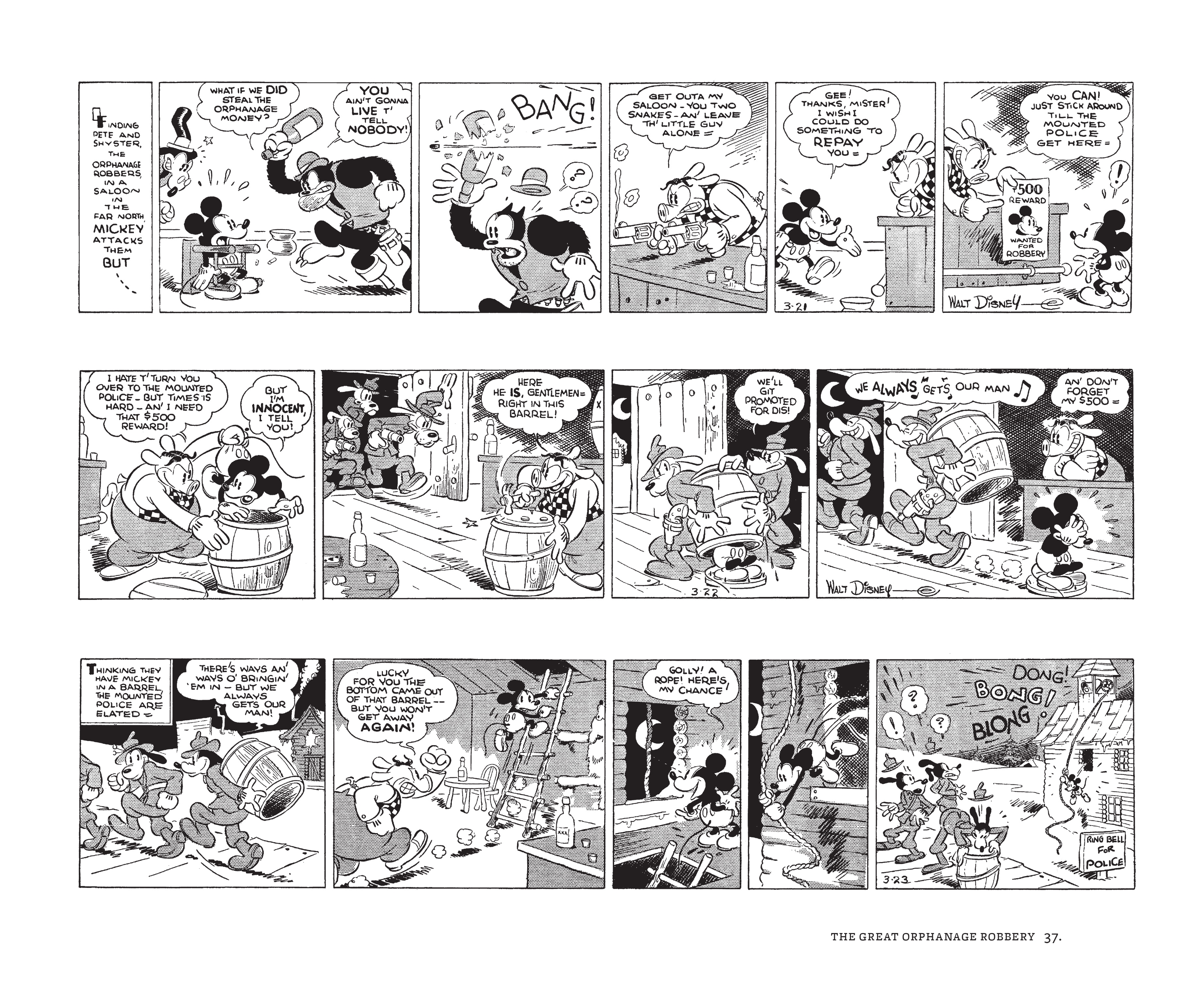 Read online Walt Disney's Mickey Mouse by Floyd Gottfredson comic -  Issue # TPB 2 (Part 1) - 37