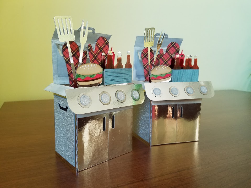 Running With Scissors Barbecue Grill Father's Day Cards