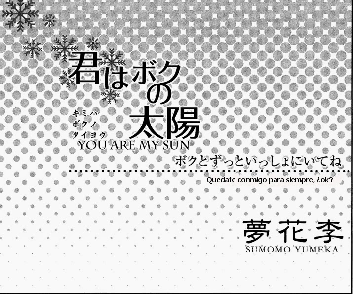 Polaranime: Kimi wa Boku no Taiyou (Manga)