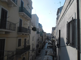 A characteristic street in Bari