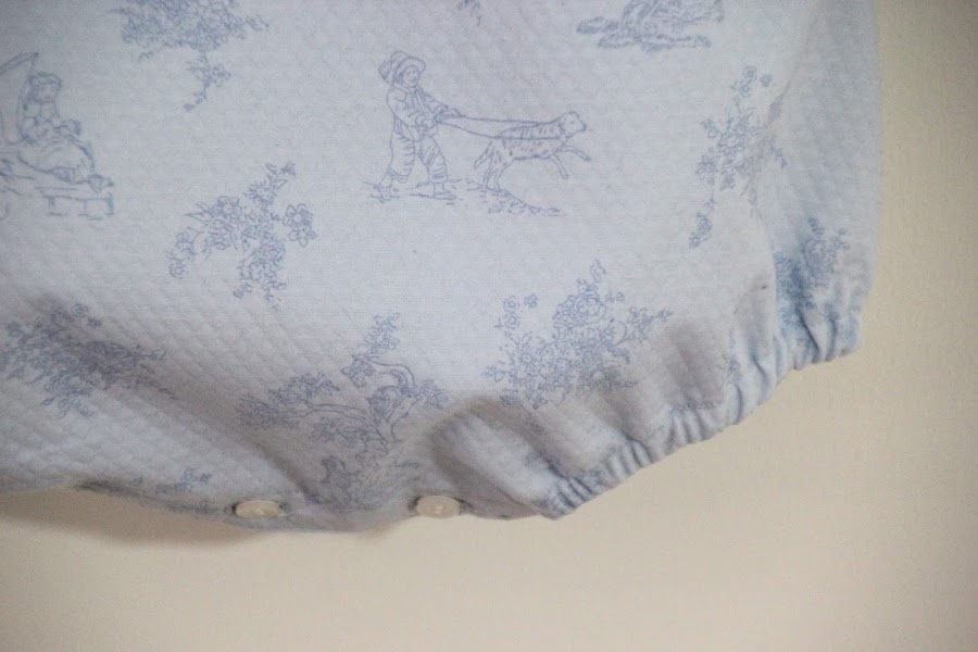 DIY Tutorial y patrones gratis: Pelele para bebé