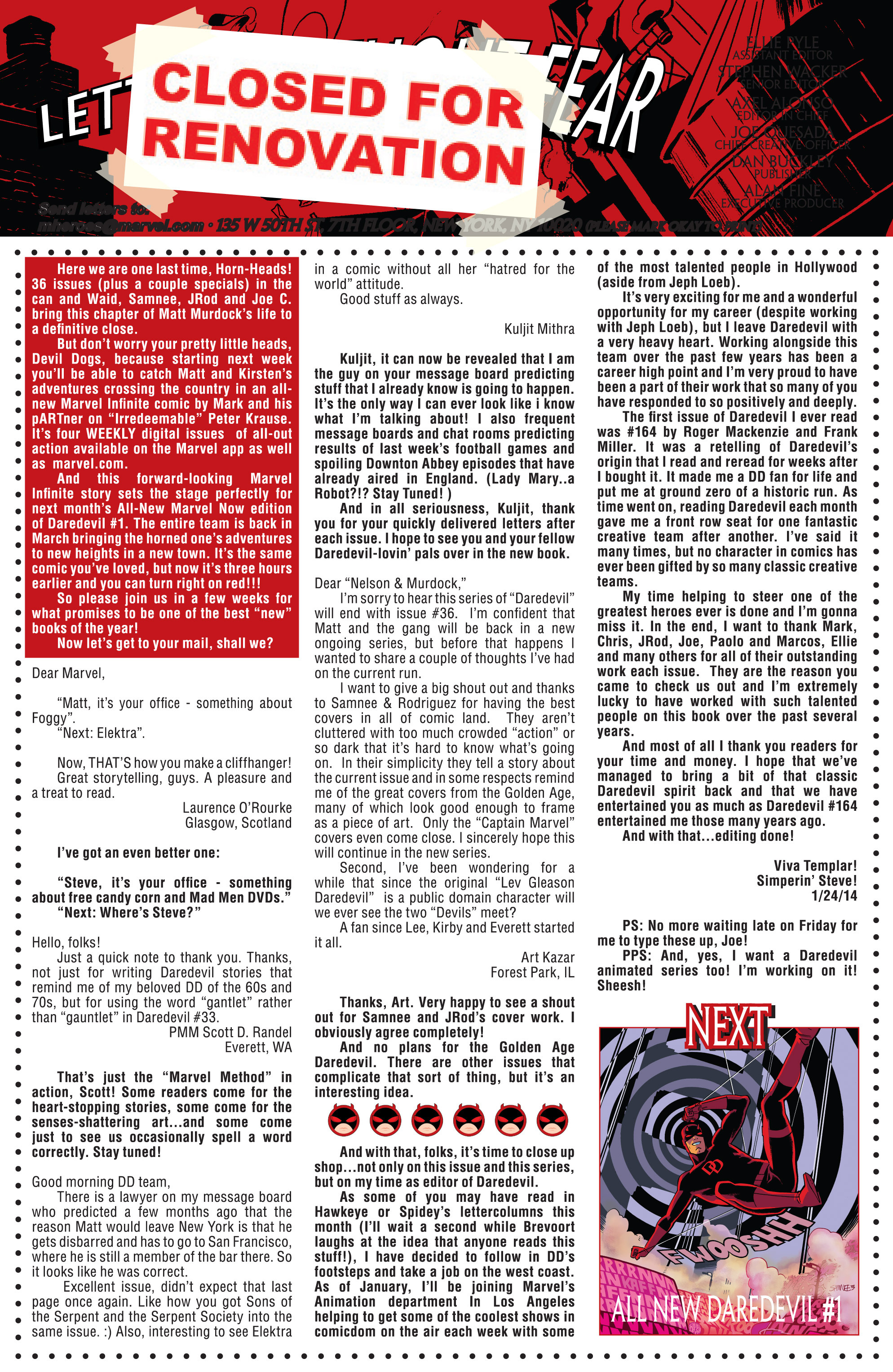 Read online Daredevil (2011) comic -  Issue #36 - 24