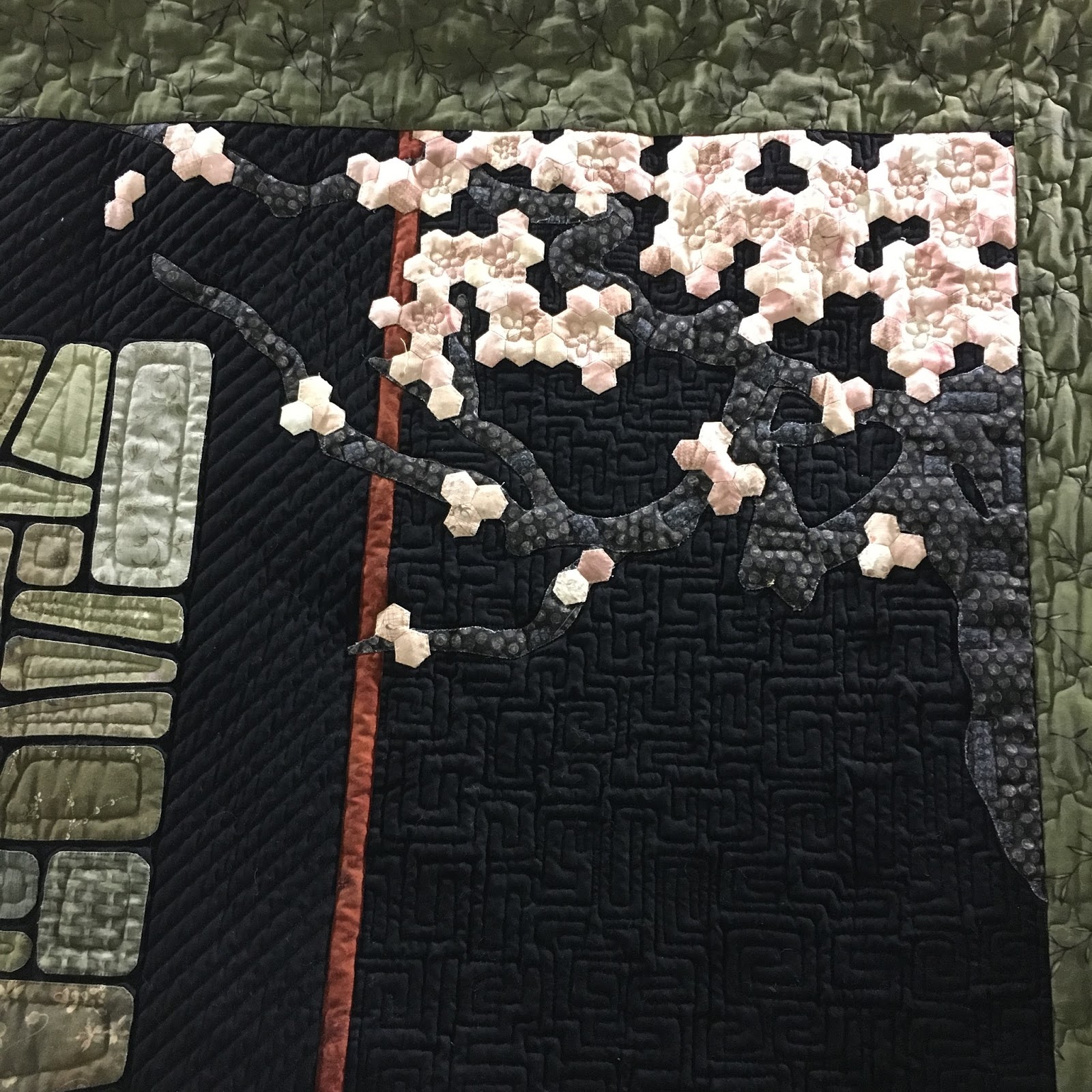 The Curious Kansas Quilter Zen Garden Quilt Update