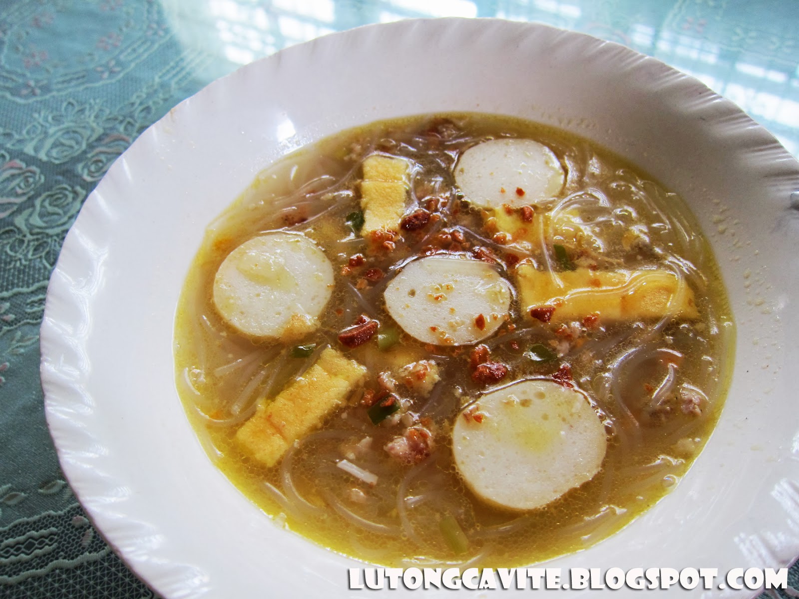 Lutong Cavite Pork Sotanghon Soup