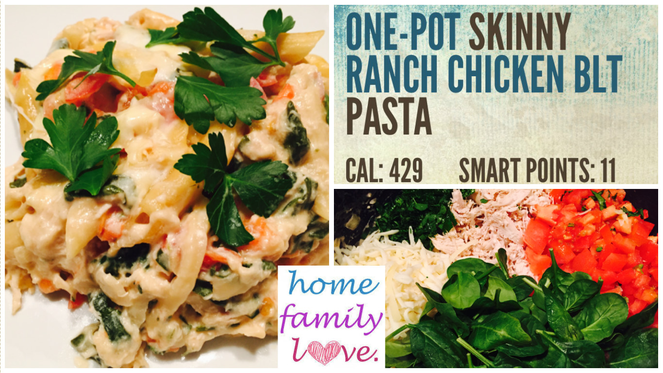 HomeFamilyLove Healthy Recipes & Inspiration OnePot Skinny Ranch
