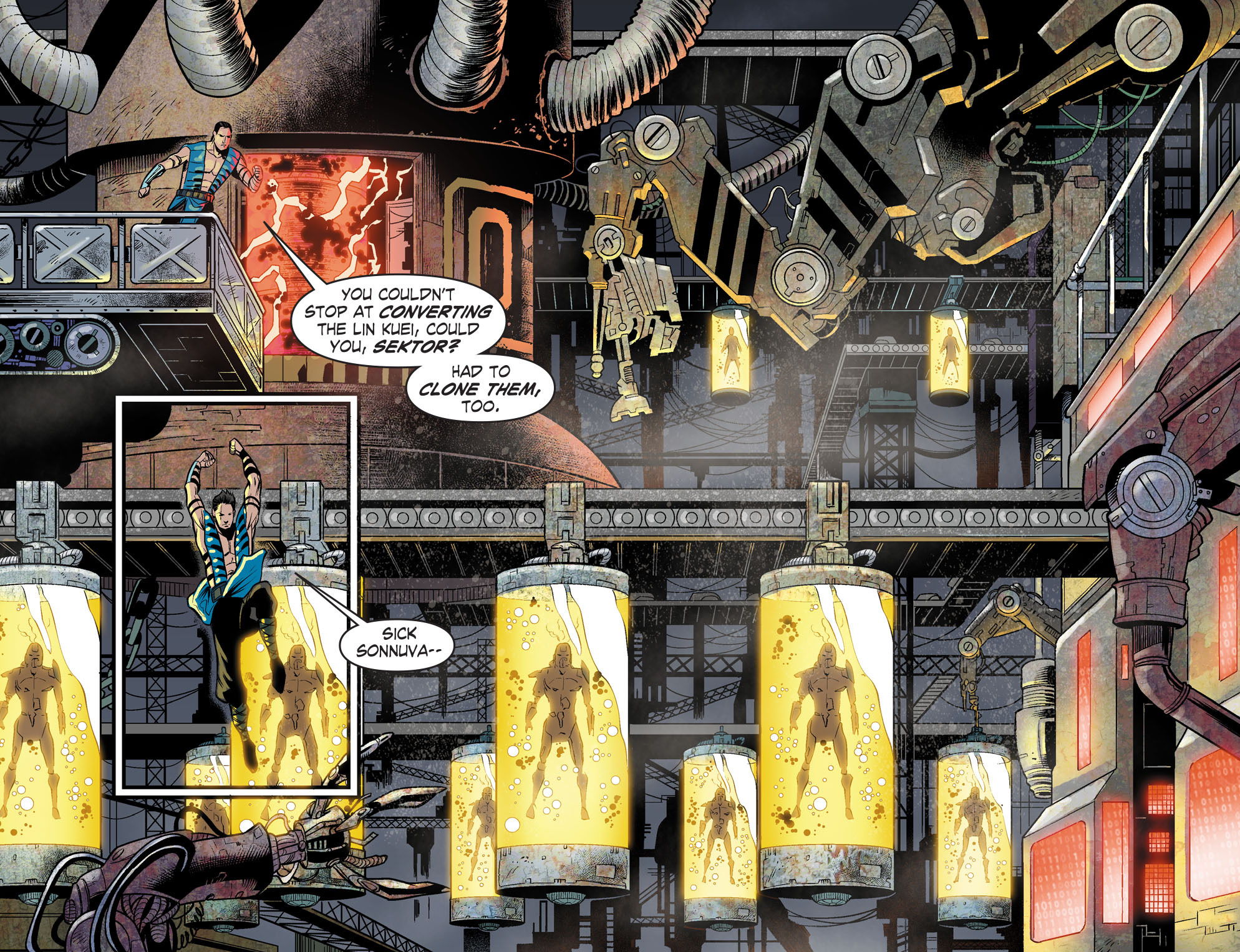 Read online Mortal Kombat X [I] comic -  Issue #35 - 10
