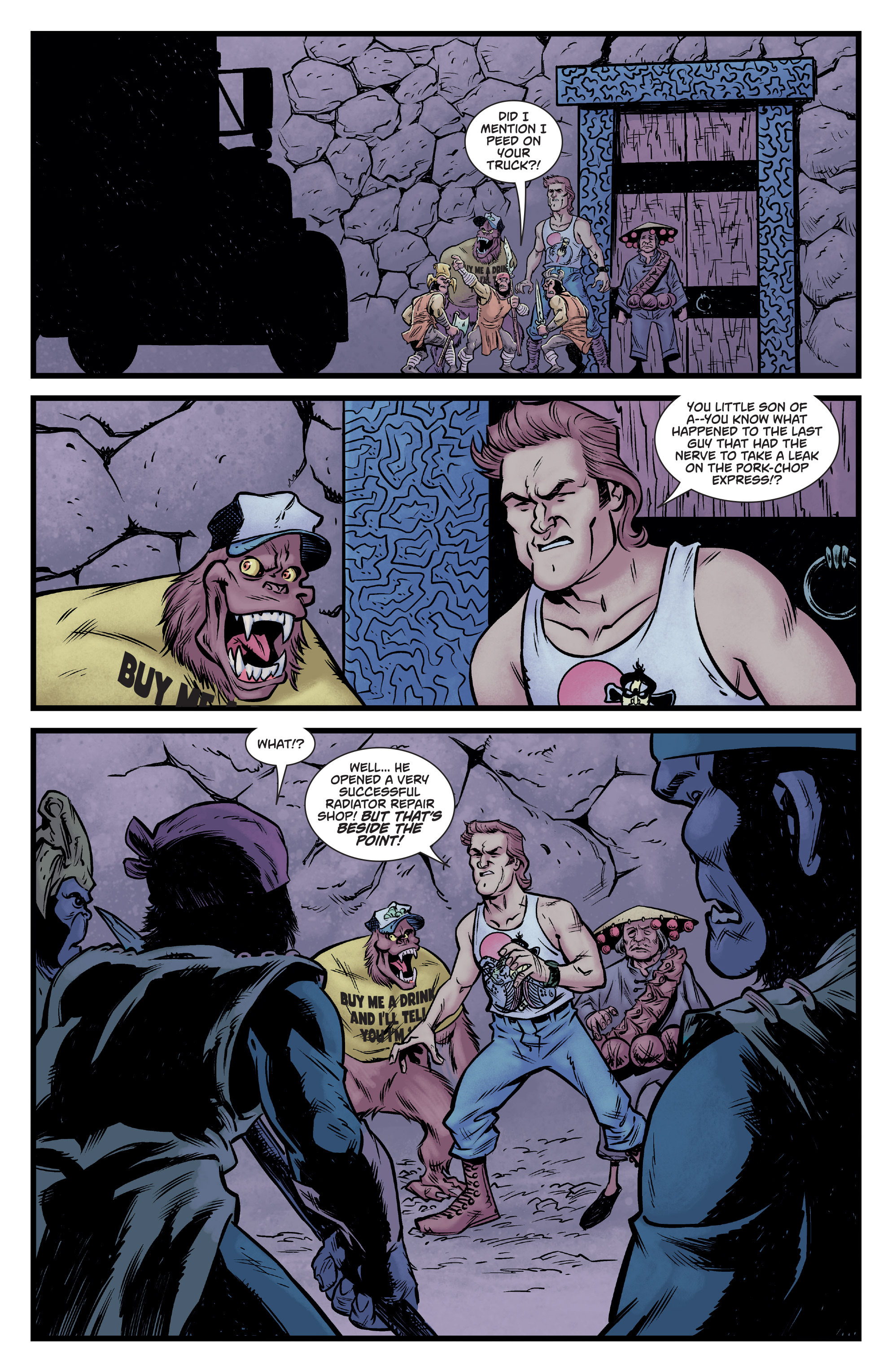 Read online Big Trouble In Little China comic -  Issue #4 - 3